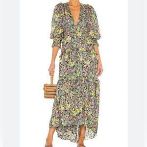 LOVESHACKFANCY LORENCIA FLORAL DRESS